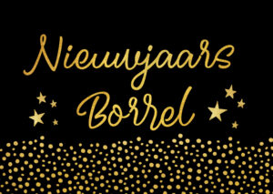 Nieuwjaarsborrel uitnodiging